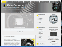 Tablet Screenshot of dearcamera.it